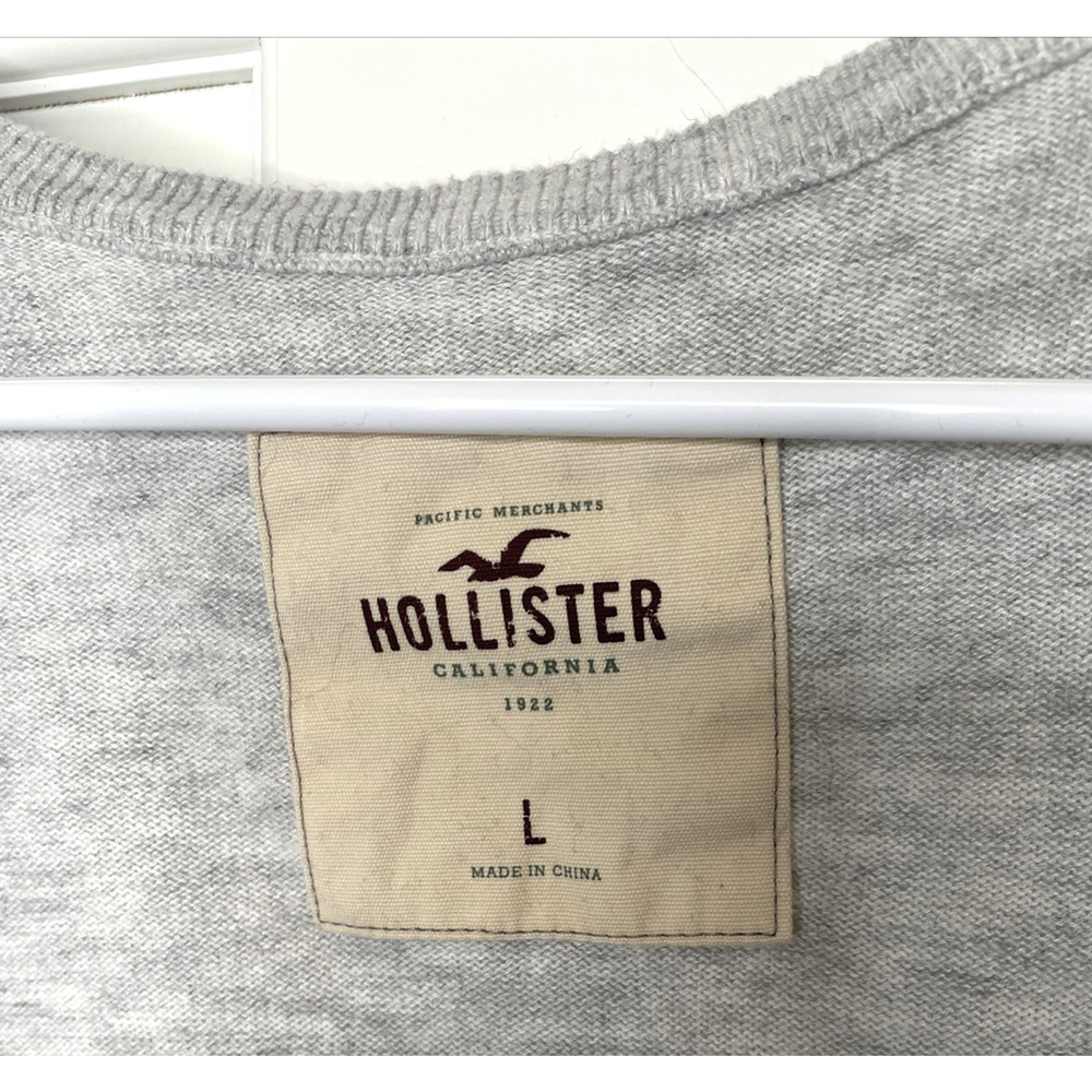 Hollister Y2K Women's Ruffle Open Front Cardigan Sweater Sz L 90s Preppy Girly - Picture 12 of 14